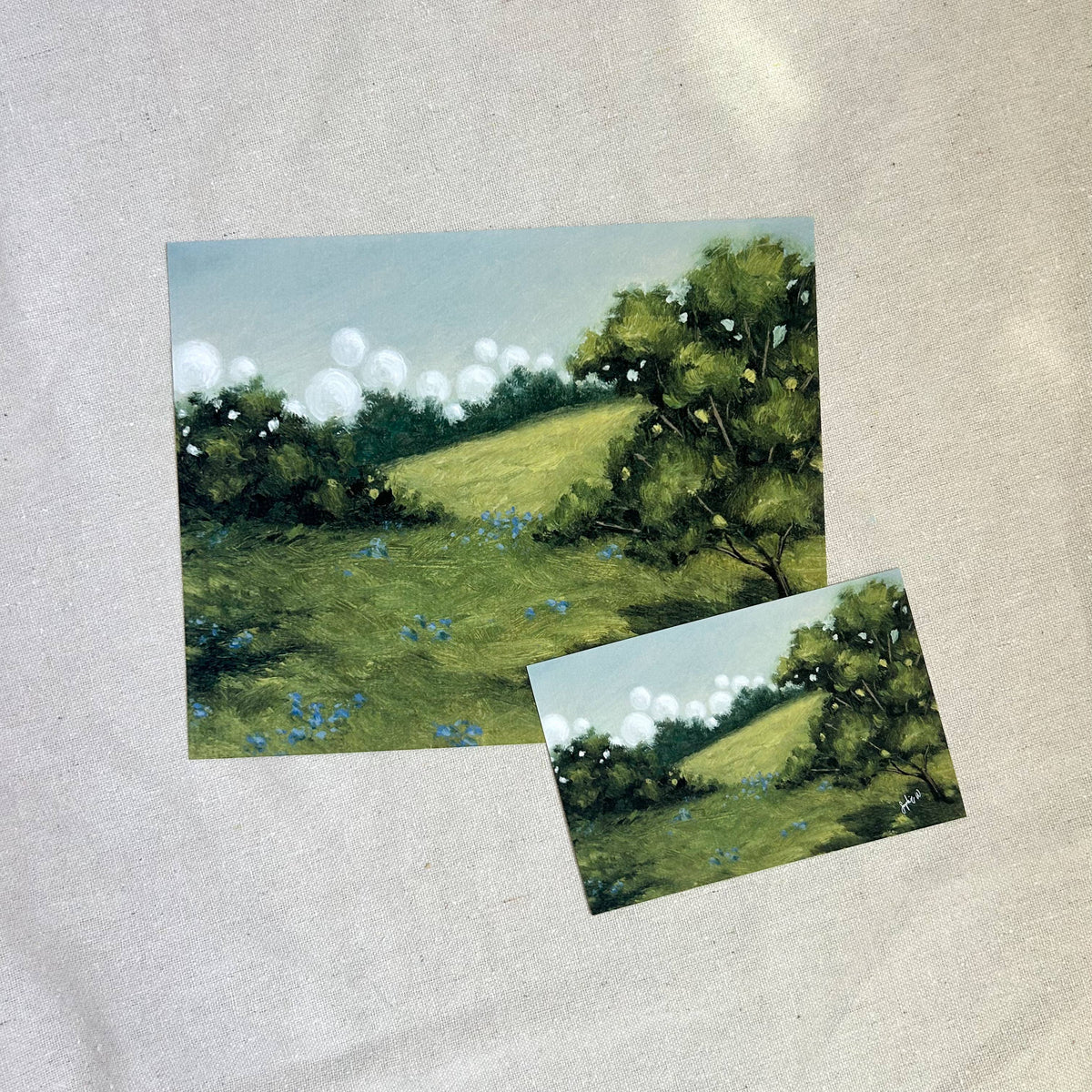 "Spring Green" Fine Art Print (framed)