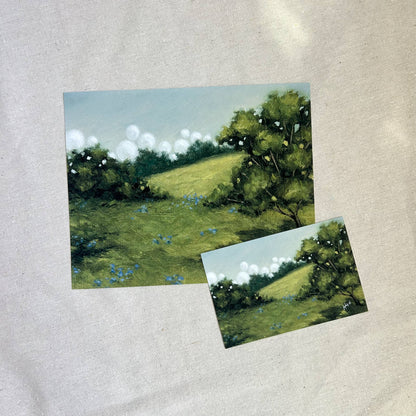 "Spring Green" Fine Art Print (framed)