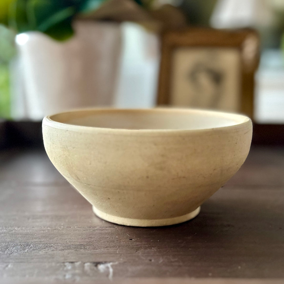 Vintage French Earthenware Bowl