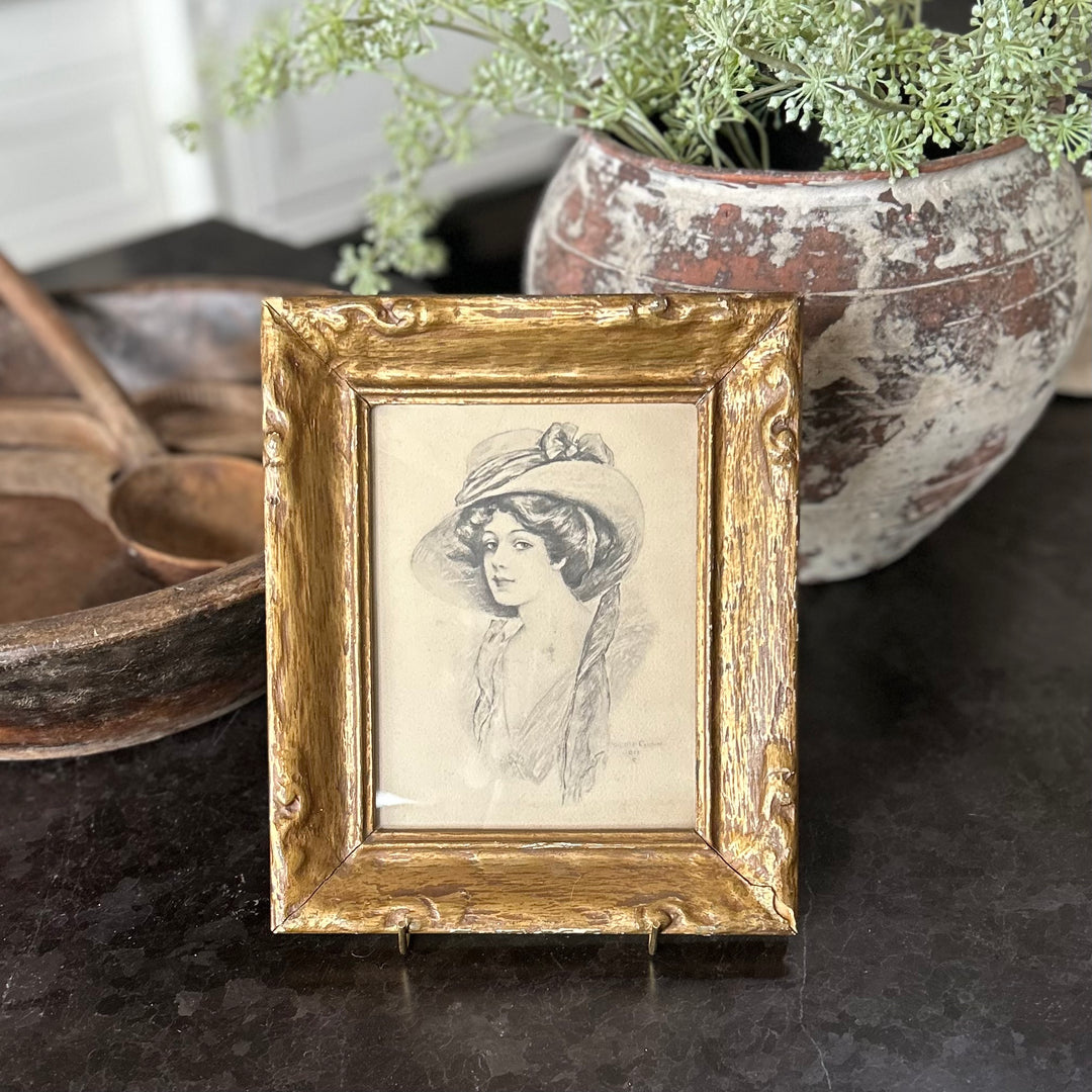 Softly Kept — Edwardian Portrait (After Archie Gunn, 1911)