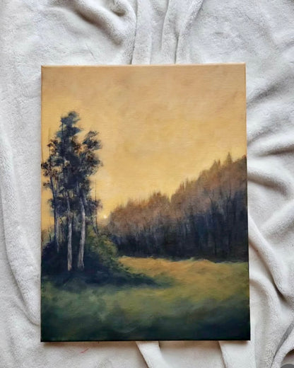 Ray of Hope-Framed Original Acrylic on canvas 12x16”