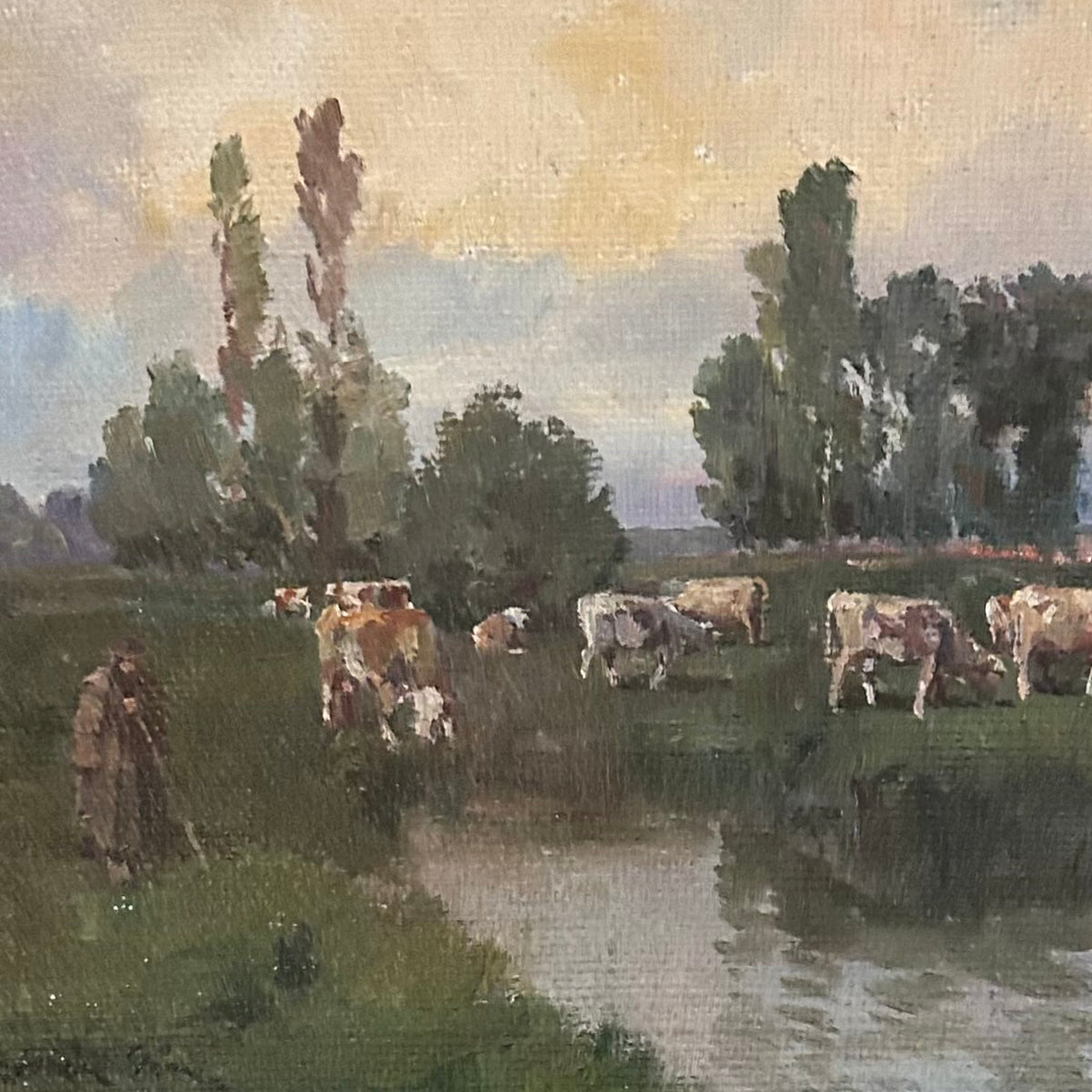 Early 20th Century European Pastoral Landscape, c. 1900–1925