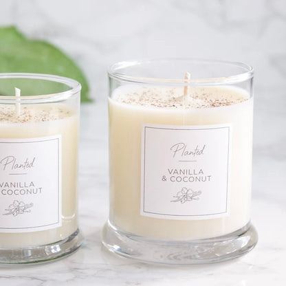 Warm vanilla & coconut