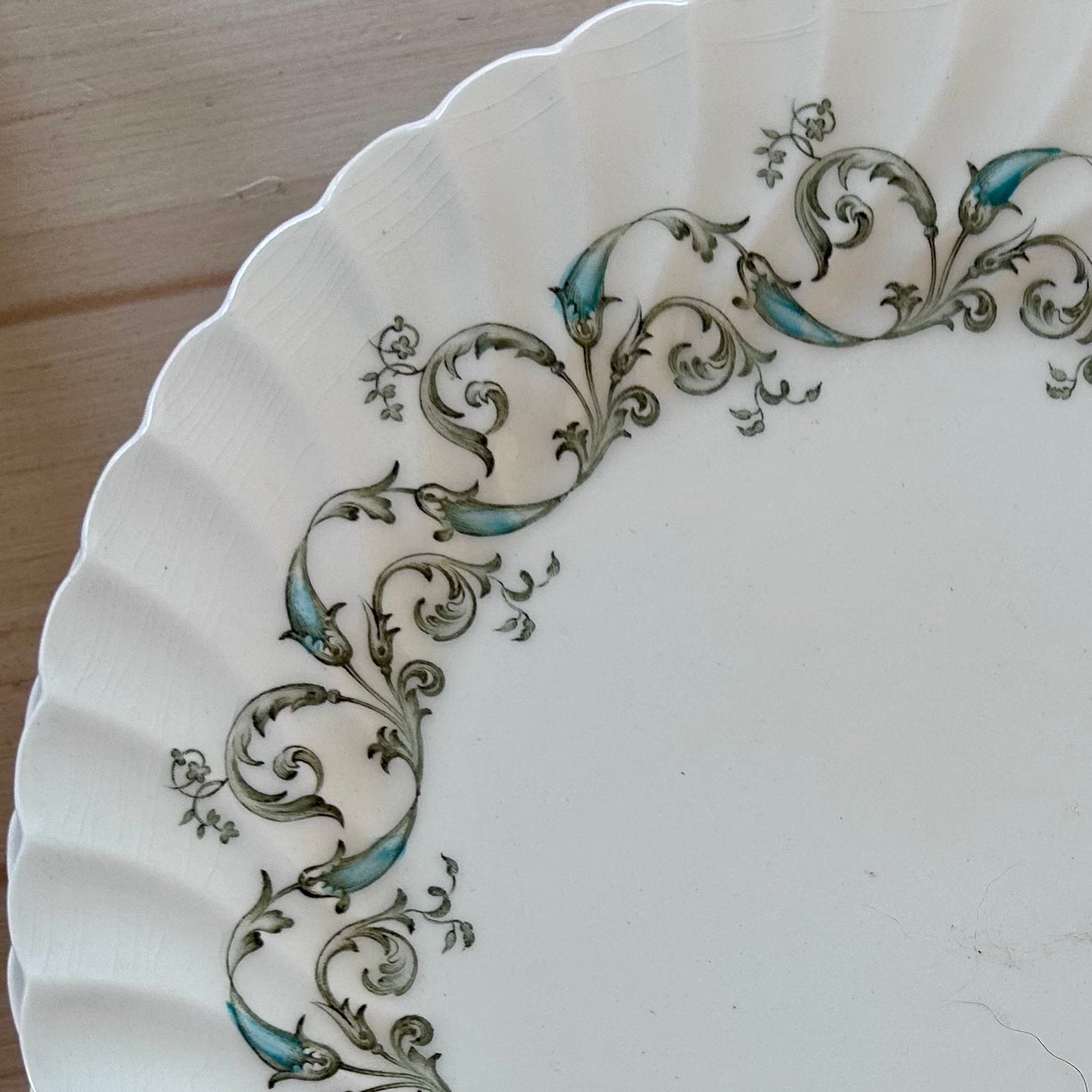 Vintage Johnson Bros Minuet Ironstone Plates – Set of 4