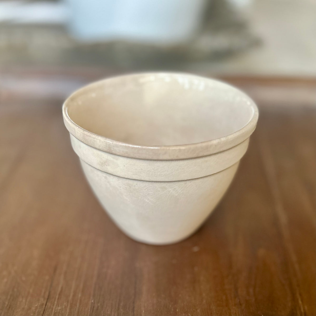 Antique Traditional English ironstone Pudding Bowls