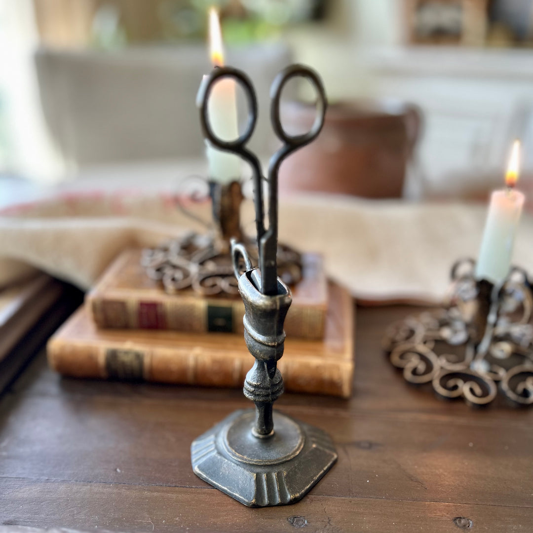 Antique Victorian Candle Snuffer with Stand
Late 19th to Early 20th Century