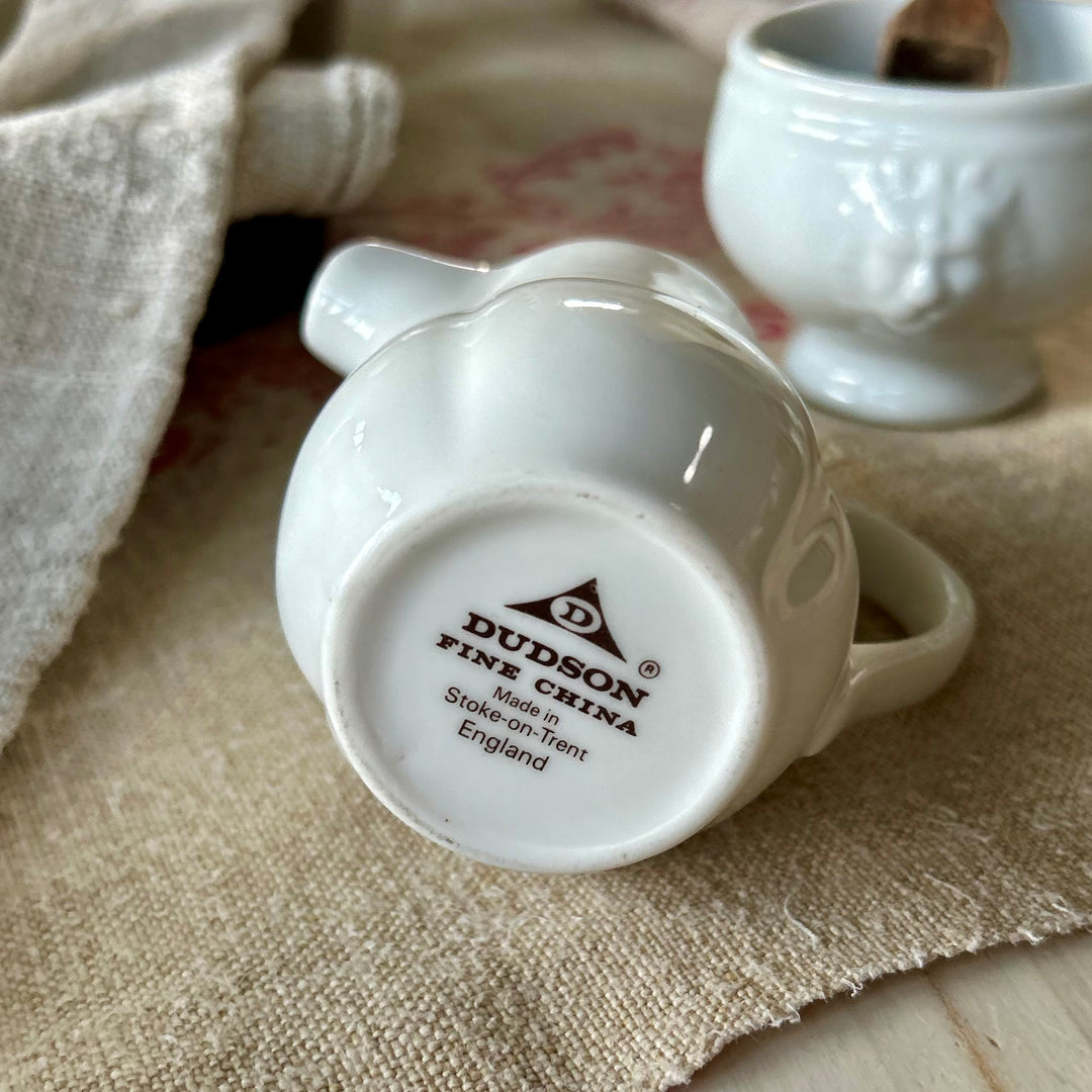 Vintage Ironstone Creamer – Dudson England