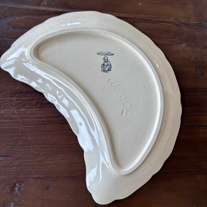 Antique English Parisian Ivory serving Dishes – Set of Two
