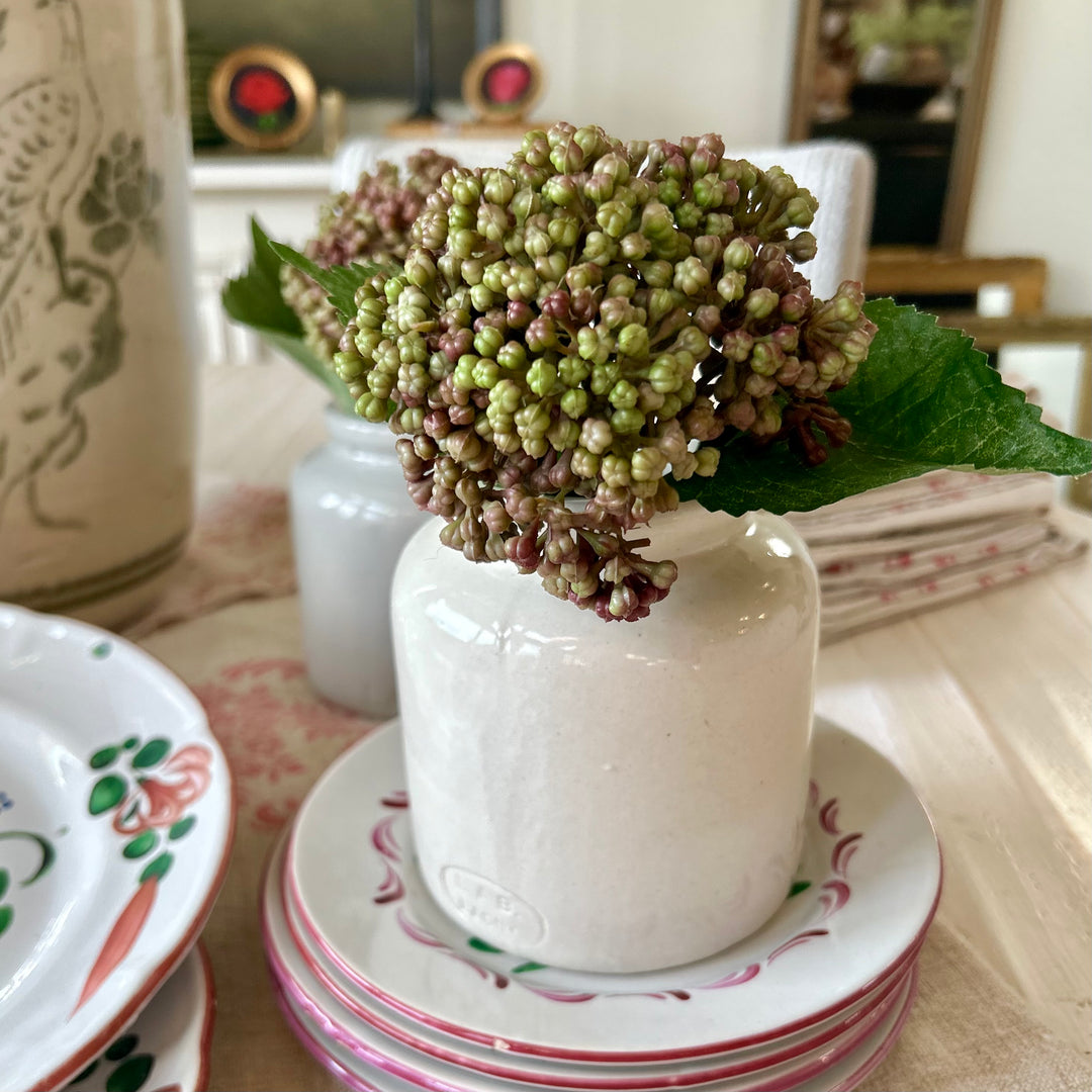 Antique French Stoneware Mustard Pots — L.A.B Lagny