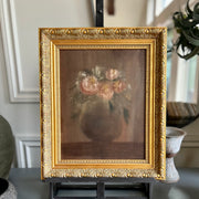 Blossoming roses-original oil on canvas