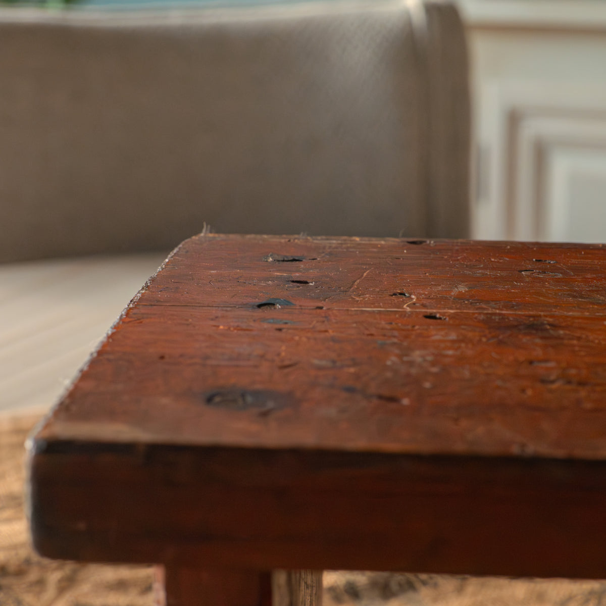 Vintage wooden stool