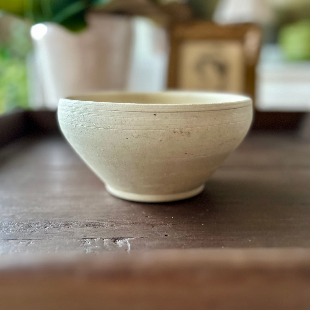 Vintage French Earthenware Bowl