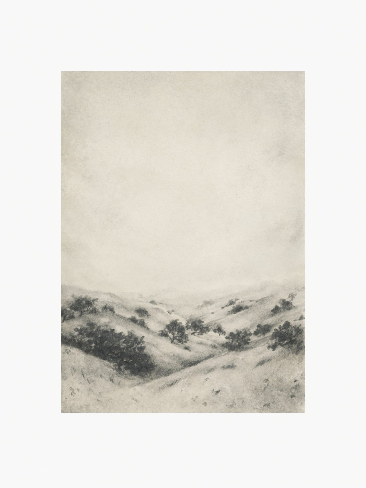 Valley of Gold No. 03-Framed Fine Art Print 5x7”