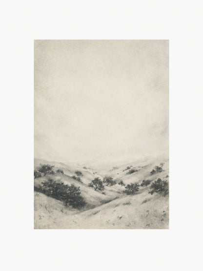 Valley of Gold No. 03-Framed Fine Art Print 5x7”