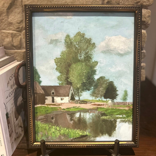 Landliche idylle (custom frame) 11x14”