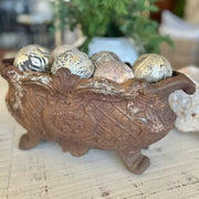 French cast-iron jardiniere 19th-century