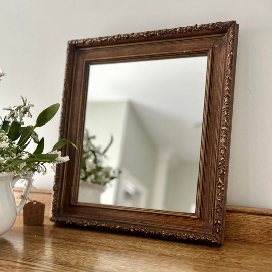 Vintage Ornate Framed Mirror