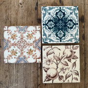 Victorian English Decorative Tile, c.1890