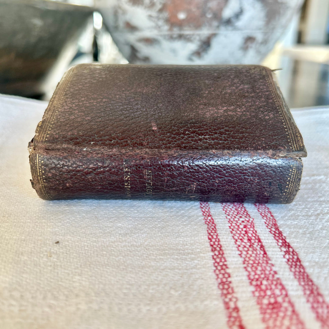 Antique 1891 French Paroissien Romain Prayer Book – Limoges Edition