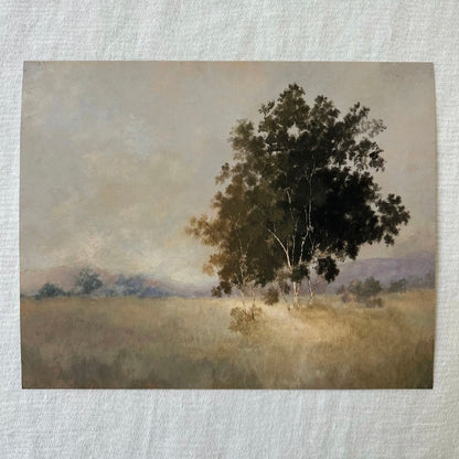 We woke to a dream framed fine art print