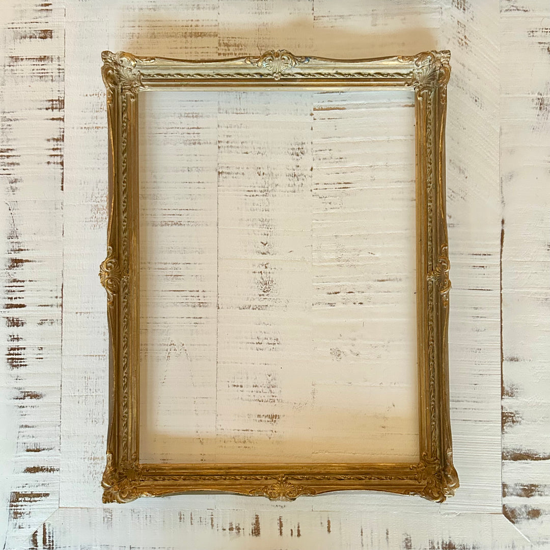 Ornate French gilt frame