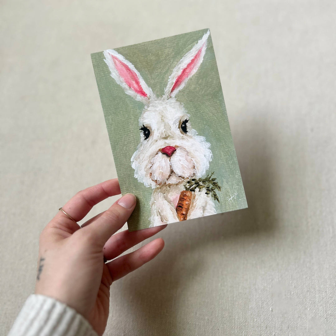 "Rufus Rabbit" Fine Art Print (Framed)
