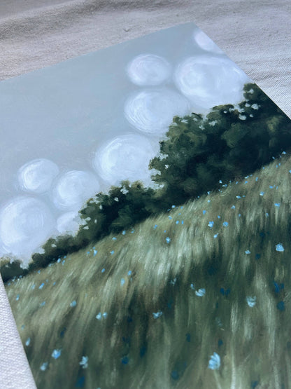 "Whisped Away" Fine Art Print (Framed)