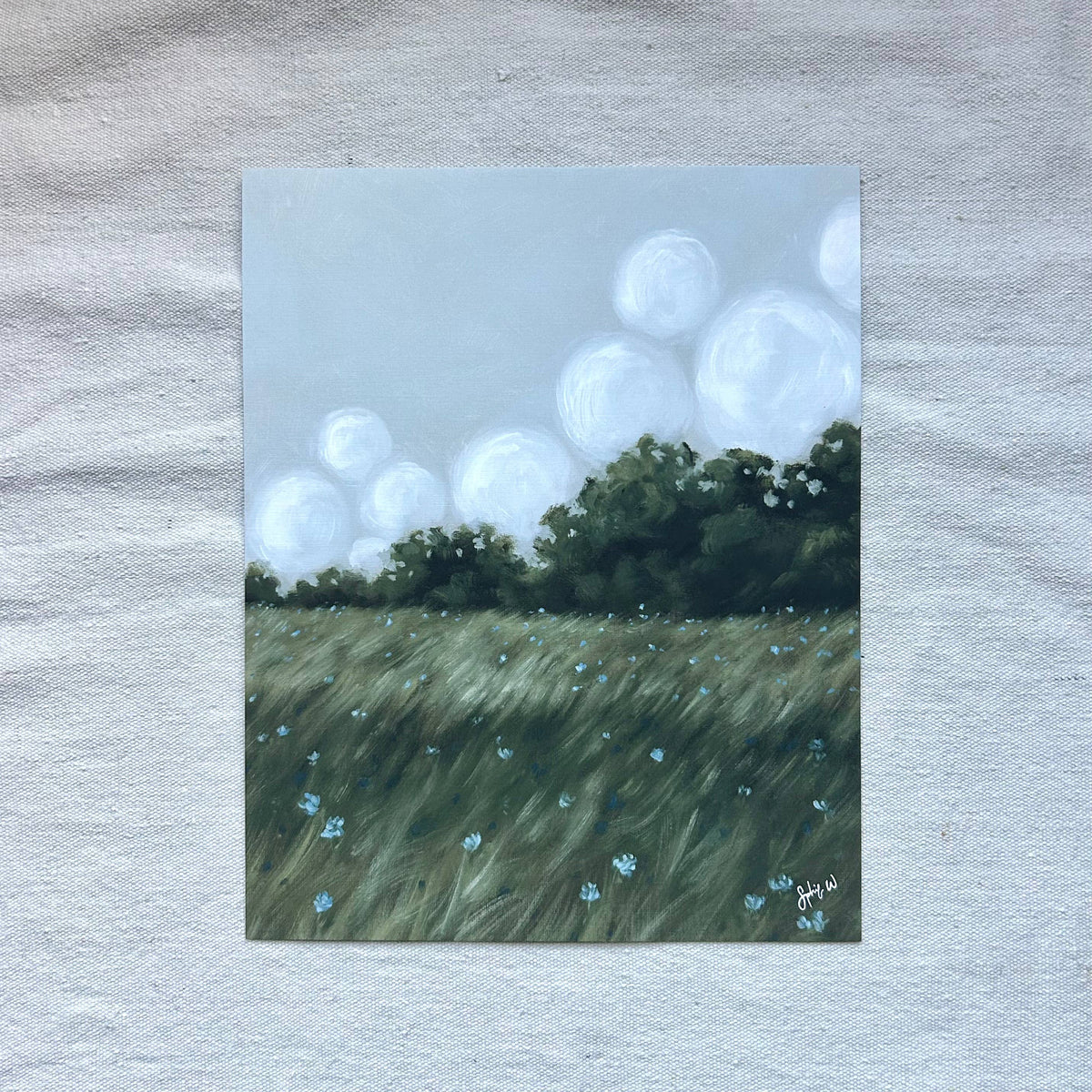 "Whisped Away" Fine Art Print (Framed)