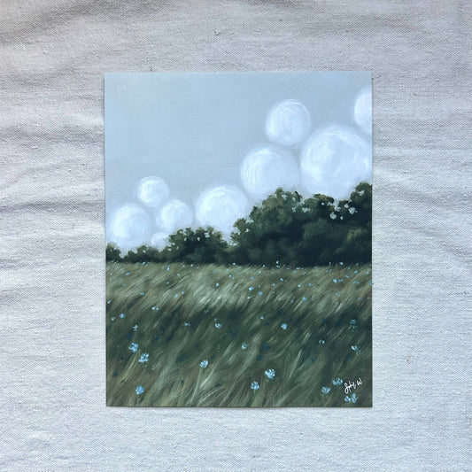 "Whisped Away" Fine Art Print (Framed)