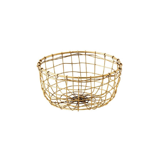 Wire Basket Round Shallow