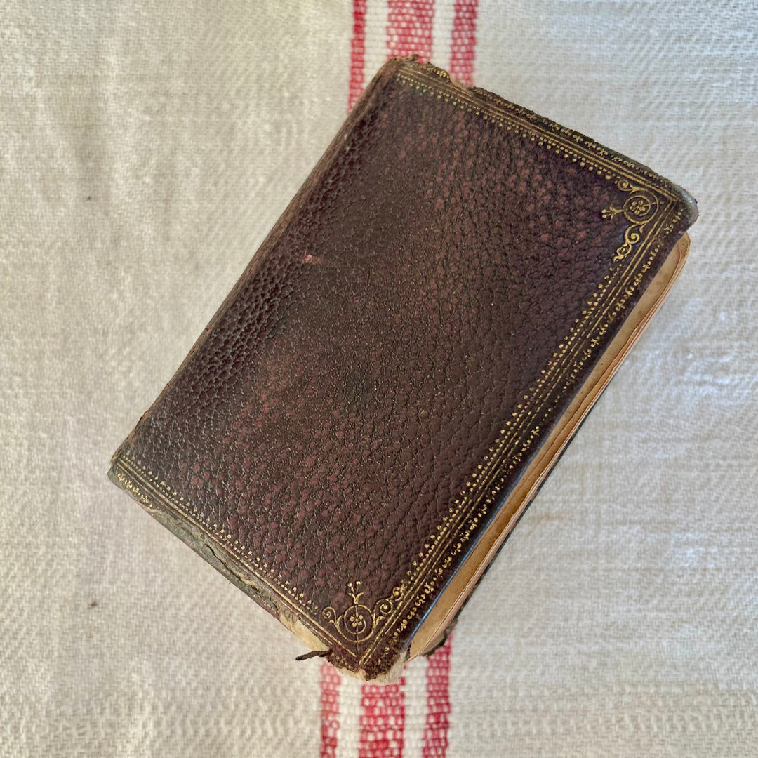 Antique 1891 French Paroissien Romain Prayer Book – Limoges Edition