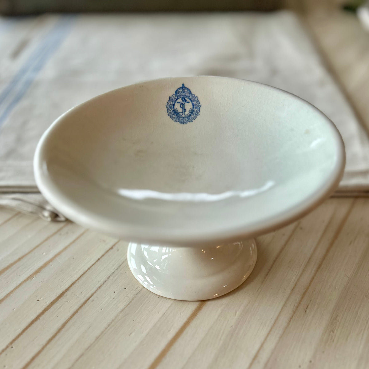 Vintage Royal Canadian Navy Pedestal Dish