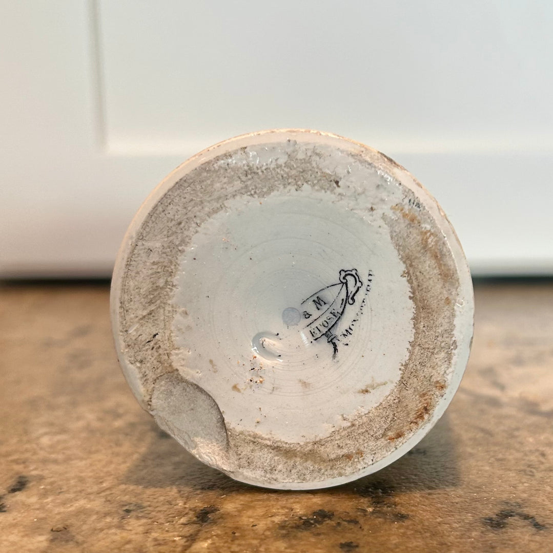 Antique mustard jars