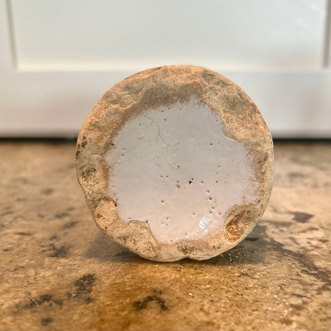 Antique mustard jars