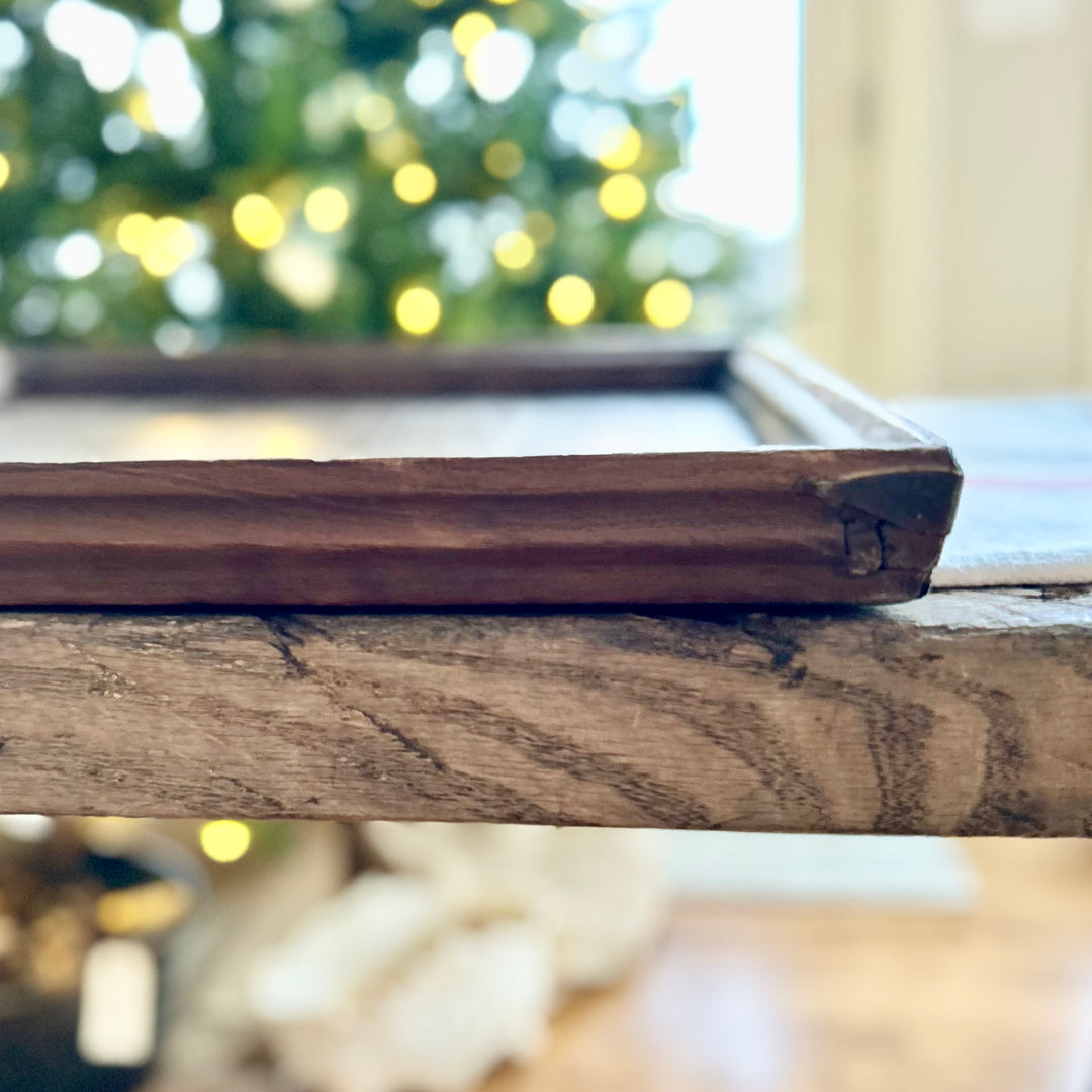 Atticus Vintage Wood Tray