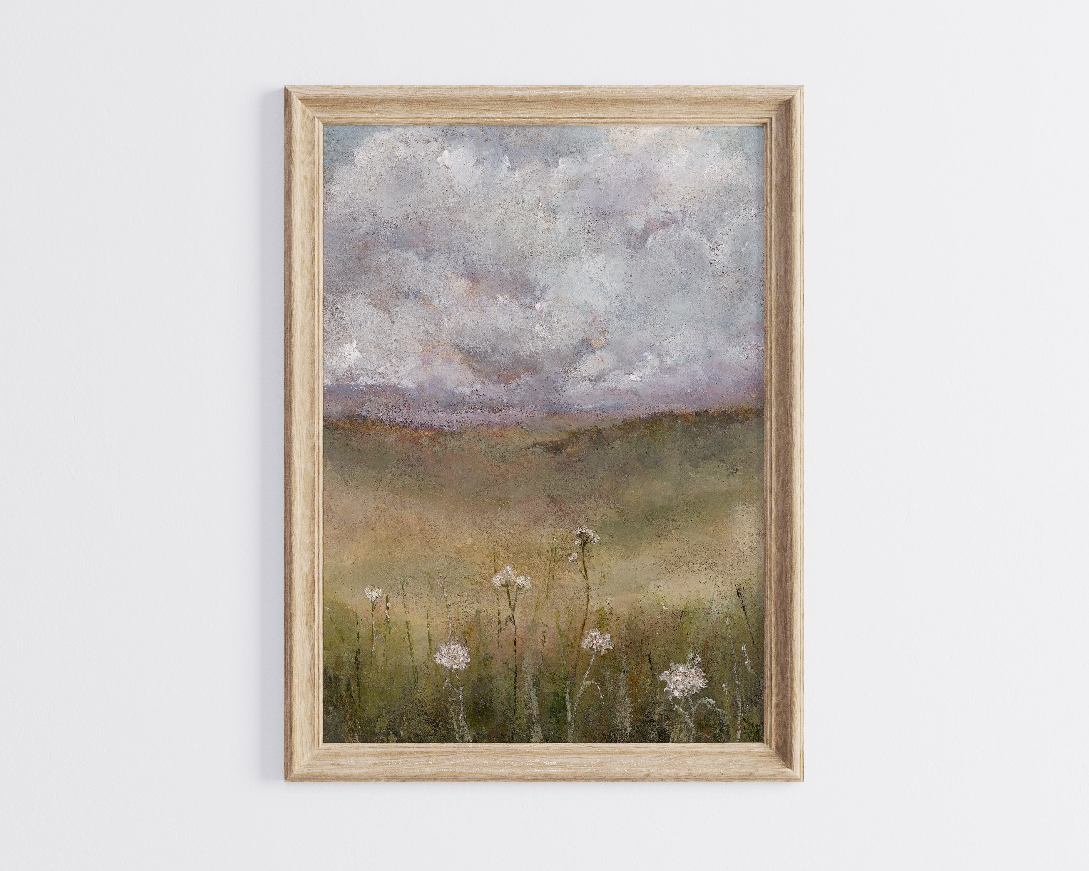 French Country Meadow (framed)