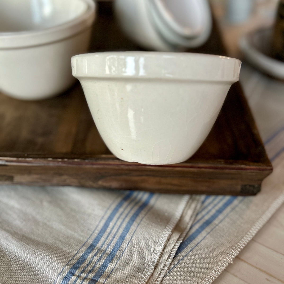Vintage Stoneware pudding Basin