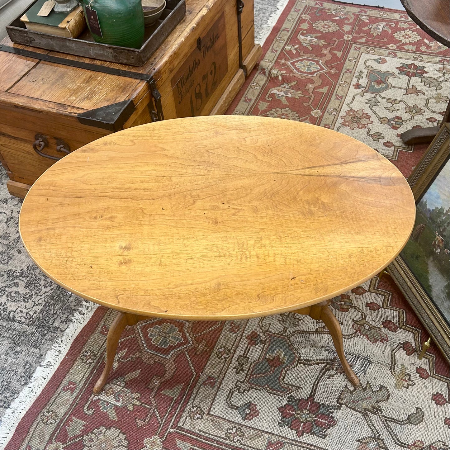 Antique English Tilt-Top Occasional Table circa 1880-1900