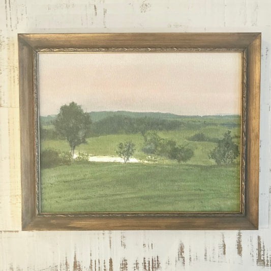 Dusk beckons (custom frame) 11x14”