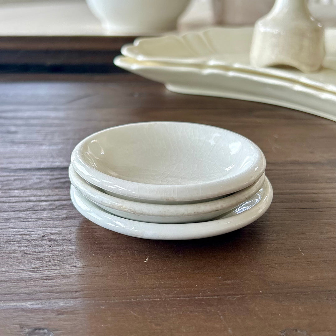Vintage Ironstone butter pats