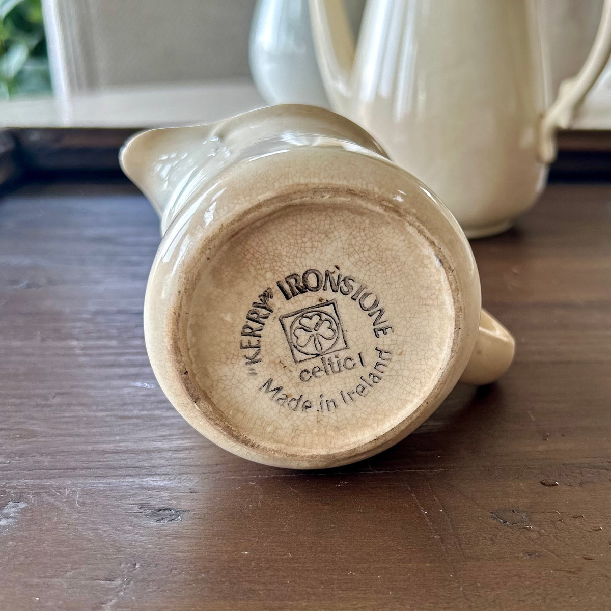 Vintage Kerry Ironstone Creamer – Ireland
