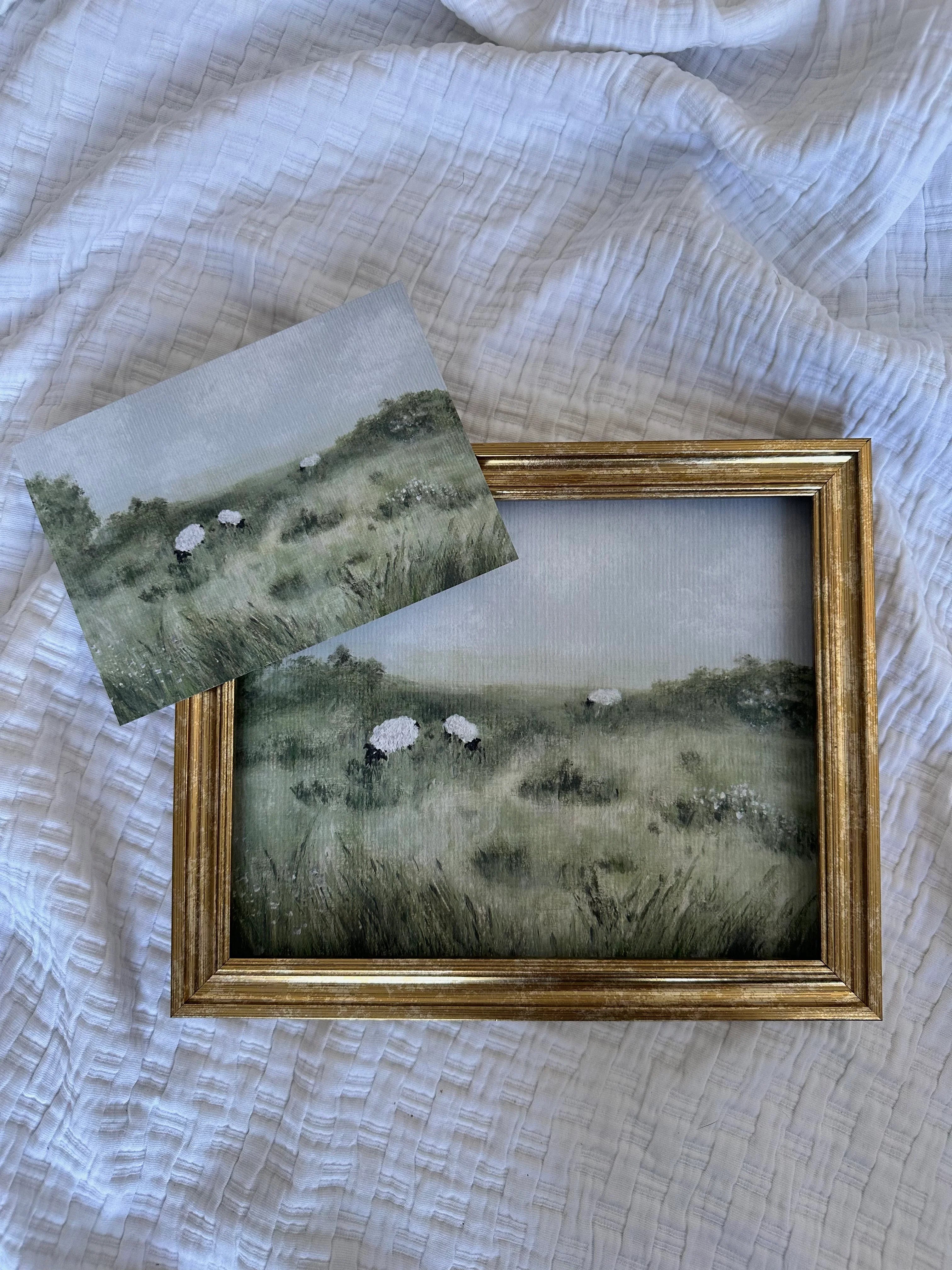 Peaceful Pasture (framed)