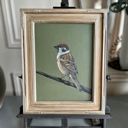 Quiet Observer - framed original by Sarah Fehr