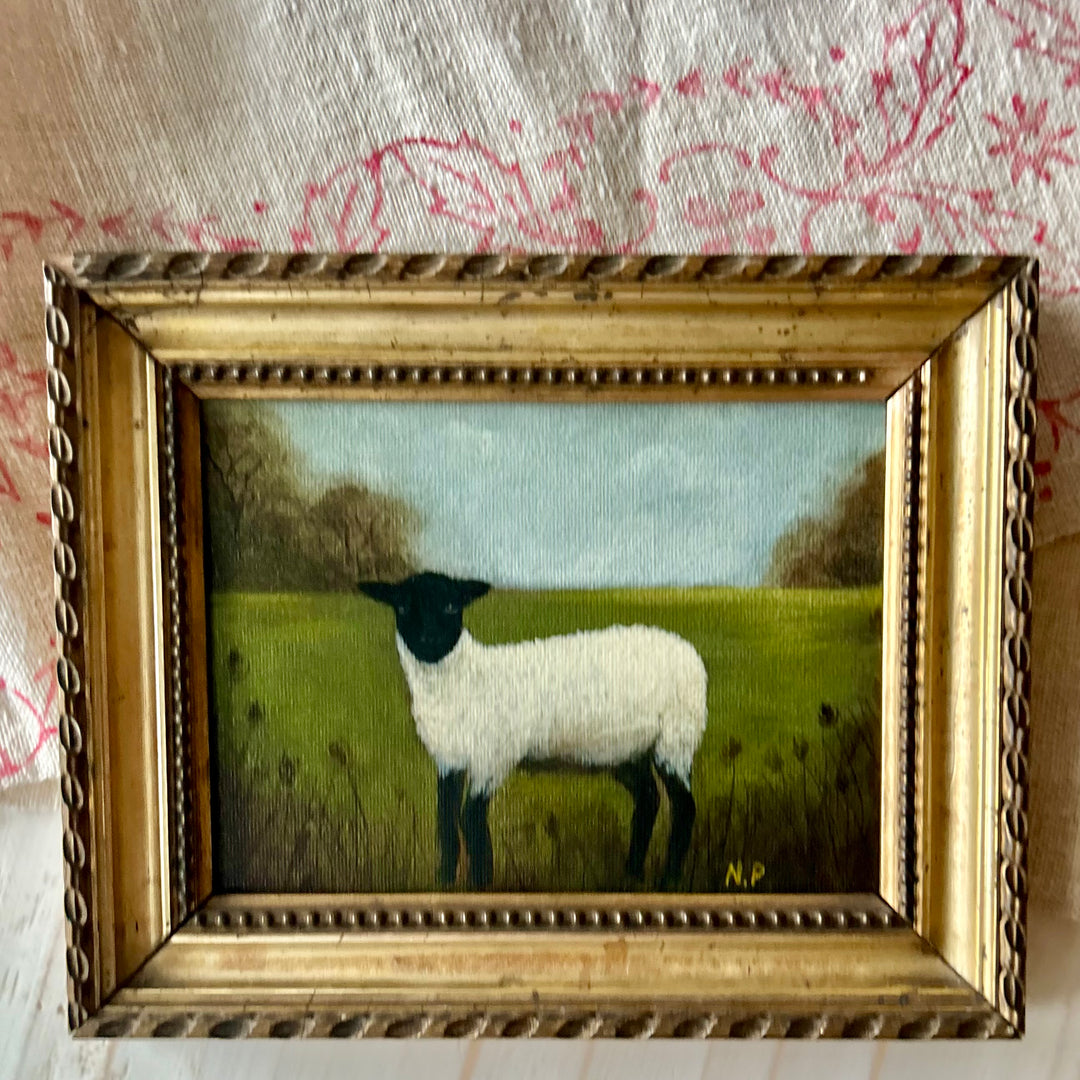 Little Black Sheep – Original Painting by Nadia Pajak