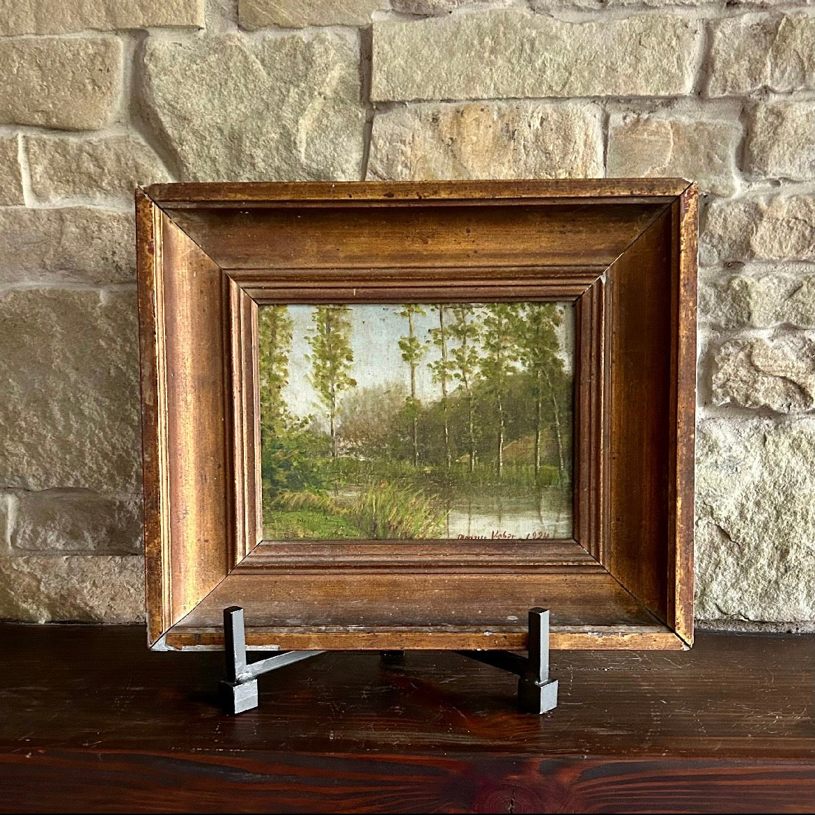 Paysage au bord de l’eau (landscape by the water)