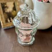 Vintage Indiana Glass Lidded Jar