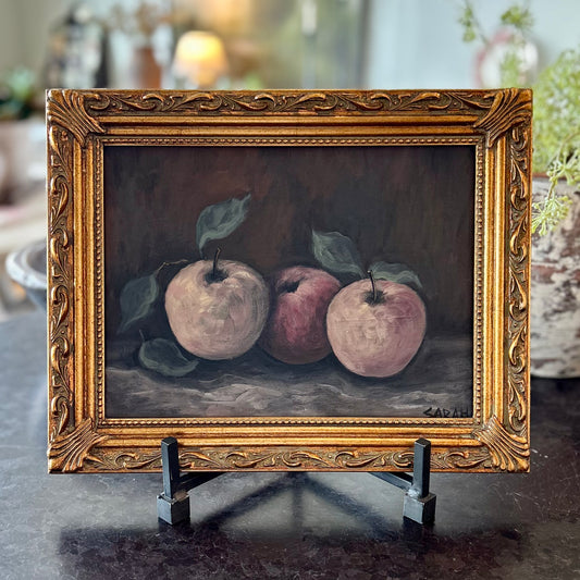 Three Apples in Quiet Light