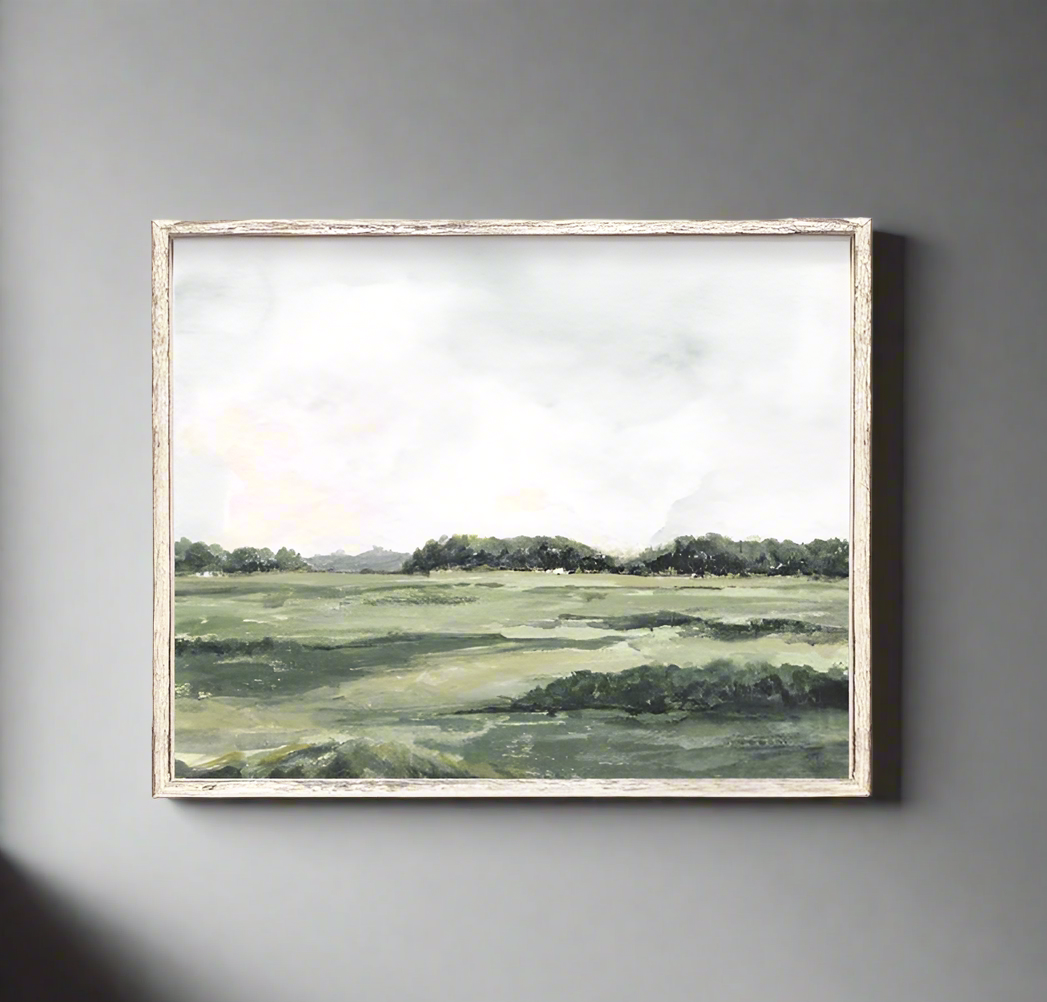 Pasture - Emma Allen (framed) 8x10"