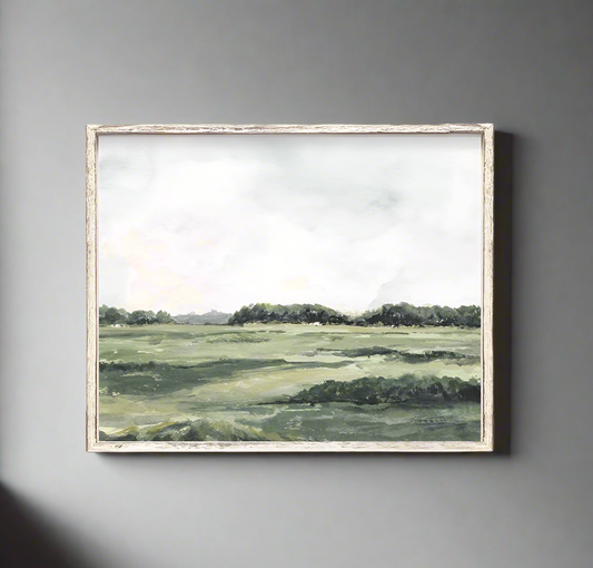 Pasture - Emma Allen (framed) 8x10"