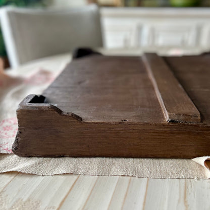 Atticus Vintage Wood Tray